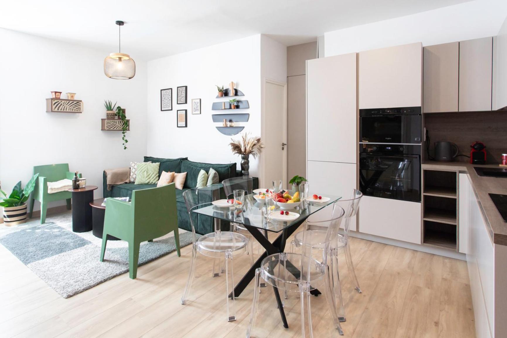 L52 2bdr Massena Central, 2 Min From The Ac Appartamento Nizza